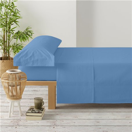 Degrees Home Premium - Parure de lit 105x190 – 3 pièces – Drap Plat 1 Personne – Drap Housse 105x190 – taie d’Oreiller 105x45 –