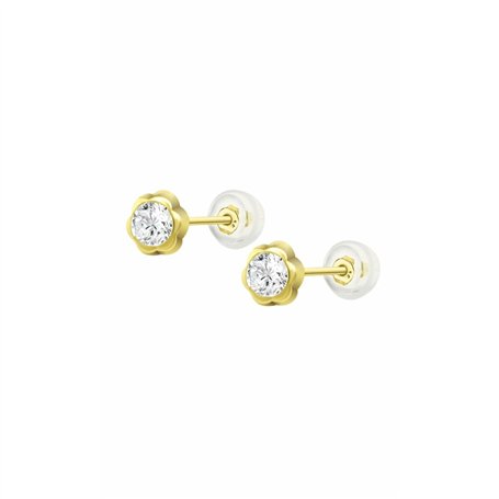 Boucles d´oreilles Femme Lotus HIN00267/8 Doré