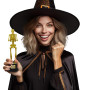 FIESTAS GUIRCA | Prix du Meilleur Costume Squelette (22 cm) - Décoration d'Halloween et Fêtes Costumées - Idéal pour Célébration