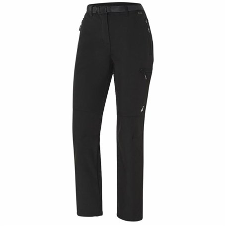 Pantalon de sport long Joluvi Soft-Tech Noir Unisexe