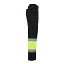 VELILLA 157 Pantalon multipoches bicolore haute visibilité Noir/jaune fluo Taille M
