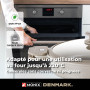 MONIX Denmark | Batterie de cuisine 10 pièces, fonte d’aluminium avec revêtement antiadhésif, tous feux dont induction, Beige
