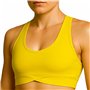 Haut de Sport pour Femme Black Limba Jaune Fitness