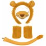 Fartoni Déguisement Lion Enfant ou Enfant avec Diadème et Queue Déguisements d'Animaux avec Accessoires pour Enfants Idéal pour