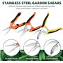 X3 Secateur De Jardin. Sécateurs De Jardinage X3 – Outils De Jardinage Précis | Petits Sécateurs Ergonomiques Pour Le Jardin