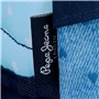 Pepe Jeans Noni Trousses en Denim, Sacs à bandoulière, Bleu et Rose, idéales pour Ranger et Transporter stylos et Crayons, avec