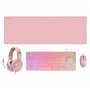 Pack Gaming Mars Gaming MCPRGB3PES Espagnol Qwerty