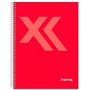 Cahier Imprex Rouge Din A4 80 Volets (4 Unités)