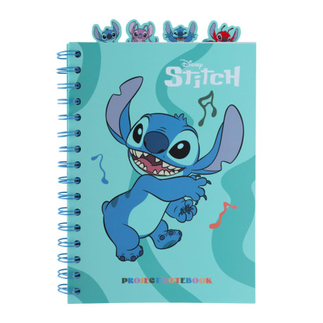 Grupo Erik - Carnet de Notes A5 Disney Stitch avec Intercalaires