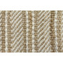 HAMID - Pack 2 Tapis en Jute de Laine Olivia 40x60cm, Tapis en Laine et Jute Tissé à la Main pour Salon, Chambre, Salon, Blanc N