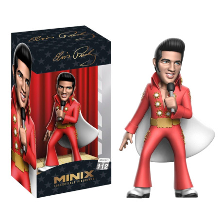 MINIX - Music #112 - Elvis Burning Love - Figurine à Collectionner 12 cm