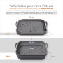 5 cm– Pour les friteuses à air de 4
