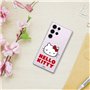 Personalaizer Coque Officielle Hello Kitty Compatible avec Samsung Galaxy S24 Ultra - Silicone TPU Souple Transparent avec Motif