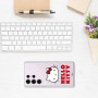 Personalaizer Coque Officielle Hello Kitty Compatible avec Samsung Galaxy S24 Ultra - Silicone TPU Souple Transparent avec Motif
