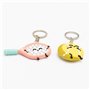 Mr. Wonderful - Lot de 2 Porte-Clés Raquette et Balle de Tennis - Porte-Clés Personnalisés - Cadeaux Personnalisés, Multicolore,