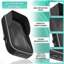 Support Telephone Scooter Moto retroviseur Fixation Universelle incassable pour retroviseurs Moto Coque Etanche avec Visiere ant