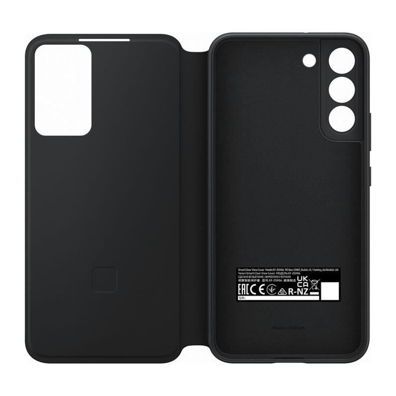 Smart Clear View Cover G S22+ Noir