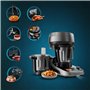 Cecotec Robot de Cuisine Multifonction Mambo CooKing Total Gourmet. 2200 W, 45 Fonctions, Autodistributeur, Acier Inox, Carafes