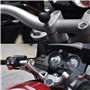 MOMOALA Ram Ram-B-367U Base De Serrage De Guidon Moto avec 1 Ball & M8 Vis Kit Set