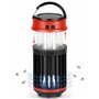 Lampe de camping sans fil rechargeable avec tueur de moustiques et solaire