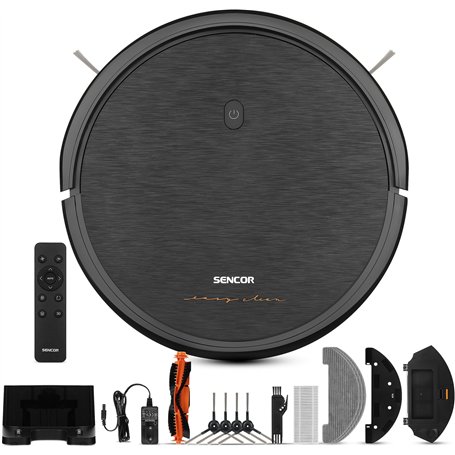 Sencor Aspirateur Robot Laveur SRV 3150OR - Navigation Intelligente