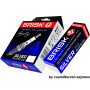 BRISK Silver DR17YS-9 1463 Bougies d'allumage Essence GPL GNV Autogas, 4 pièces