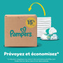 Pampers Baby-Dry Taille 4, 108 Couches, 9kg-14kg, Une Nuit Confortable Jusqu’À 100% Sans Fuites