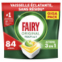 Fairy Original Tablettes Lave-Vaisselle Tout En 1 Parfum Citron