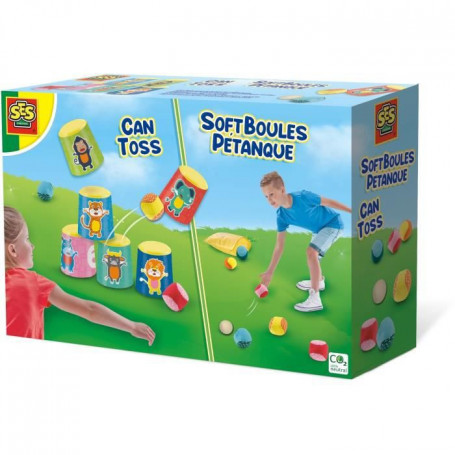 SES CREATIVE - Chamboule-tout et boules de pétanque molles 39,99 €