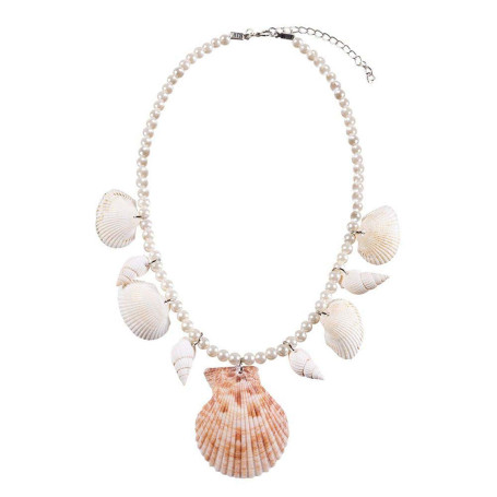 Boland- Kette 51031 Collier sirène avec Coquillages et Perles pour Adulte