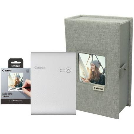 Imprimante photo portable sans fil couleur Canon SELPHY SQUARE QX10 Premium Kit