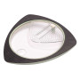 Vaessen Creative Cutter Circulaire - Ø 2,5 cm à Ø 15cm - 3 Lames de Rechange - Vert Menthe - Coupe Papier Cercle - Perforatrice