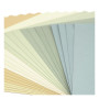Florence Papier Cartonné 72 Feuilles de 30,5 x 30,5 cm en 24 Couleurs – Grand Lot de Papier Scrapbooking pour Loisirs Créatifs,