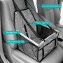 Nobleza - Sièges Auto pour Chiens, Siège Arrière de Voiture avec Ceinture de Sécurité Imperméable Hamac de Transport Chien Voitu