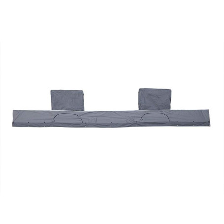 PRO PLUS Jupe d'auvent avec Compartiments de Rangement 50x580cm Gris 4 BIS 6m
