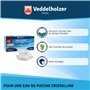 Veddelholzer 1 kg Floculant Pool Cartouches 8 x 125g pour systèmes de Filtration Sable & Verre. Floculant pour Piscine nettoyant