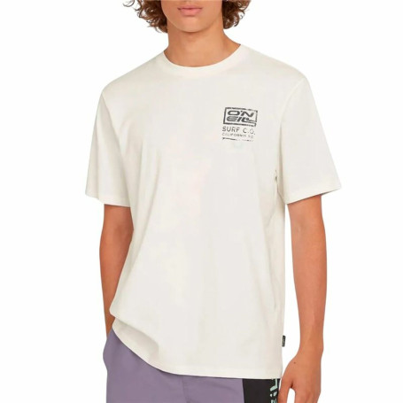 T-shirt à manches courtes homme O'Neill Retro Blanc