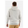 Tommy Jeans TJM REG S Flag Fleece Hoodie DM0DM20742PJ4002 Sweat à Capuche zippé, Grey (Silver Grey Heather), S Homme