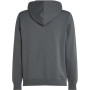 Calvin Klein Jeans Homme Sweat à Capuche Seasonal Monologo Regular avec Capuche, Gris (Endless Grey), 4XL