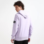 Calvin Klein Jeans Homme Sweat à Capuche Badge avec Capuche, Violet (Pastel Lilac), XS