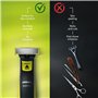 Philips OneBlade Turbo2X Tondeuse et coiffeur hybrides | Parfait pour le confort de la peau | Dual Protech Tech | Convient à tou