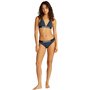 Calvin Klein Bas de Bikini Femme Bikini Slip, Bleu (India Ink), L