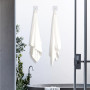 Elalove 24 Crochets Adhésifs Mural Transparents sans Trace pour Porte Serviette Tableau Plafond et Cuisine – Support jusqu'à 10k