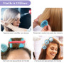 Set de 32 Bigoudis Cheveux, 18 Pièces Rouleaux Cheveux avec 12 Pièces Clips et 2 Peignes, Gros Bigoudis Cheveux pour Cheveux Lon