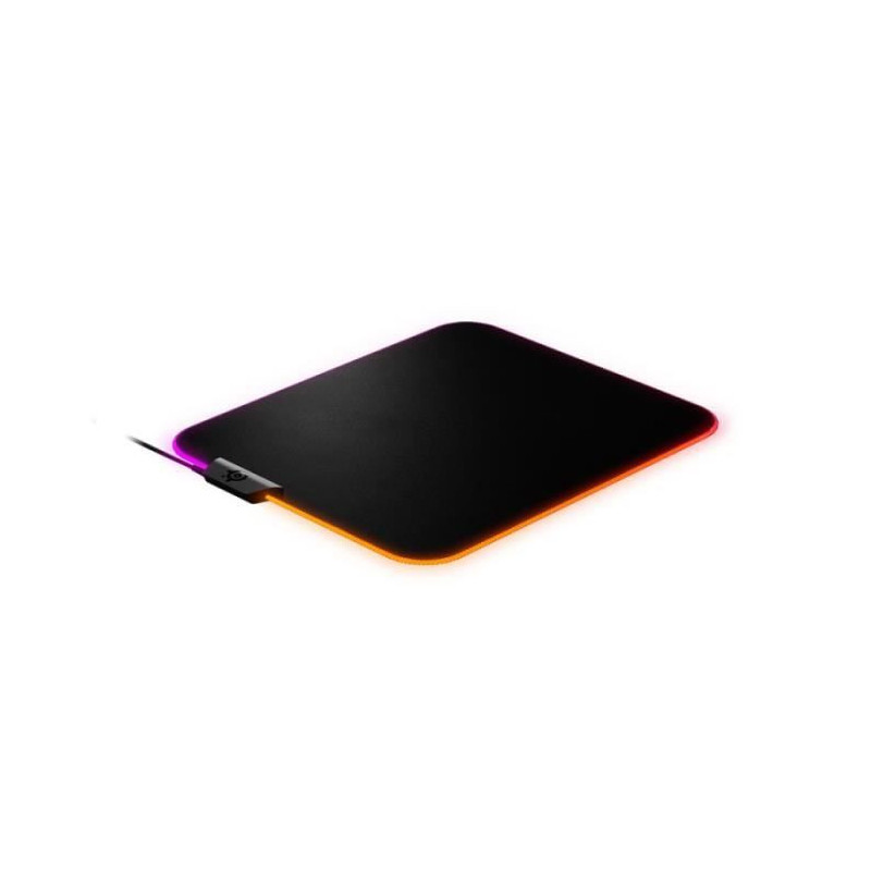 Image secondaire de Tapis Gaming SteelSeries QcK Prism Cloth RGB Jeux Noir Multicouleur