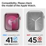 Spigen Thin Fit Coque Compatible avec Apple Watch Série 9 8 7 41mm - Transparent