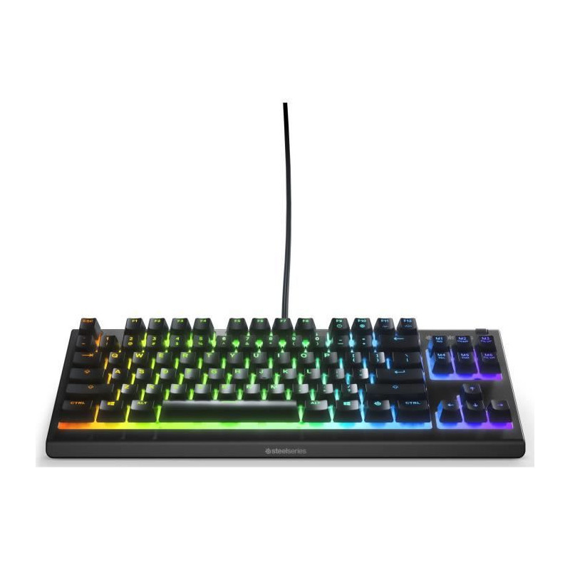 Image secondaire de Clavier SteelSeries Apex 3 Jeux Noir Avec câble Français Azerty Azerty