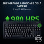 Razer BlackWidow V4 Tenkeyless HyperSpeed - Clavier Gaming sans Fil remplaçable à Chaud (BT, Molette Multifonction et 3 Boutons)