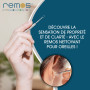 REMOS Cure-oreilles en acier inoxydable pour enlever le cérumen 14 cm satin