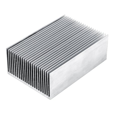 Aigid 1 pc radiateur en aluminium dissipateur de chaleur refroidissement pour LED amplificateur Transistor IC Module 100 x 69 x